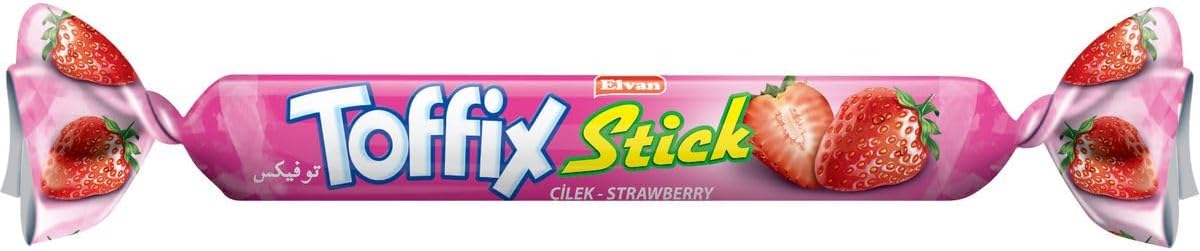 Elvan Toffix Stick Meyveli Mix Şeker 800 Gr. (1 Poşet)