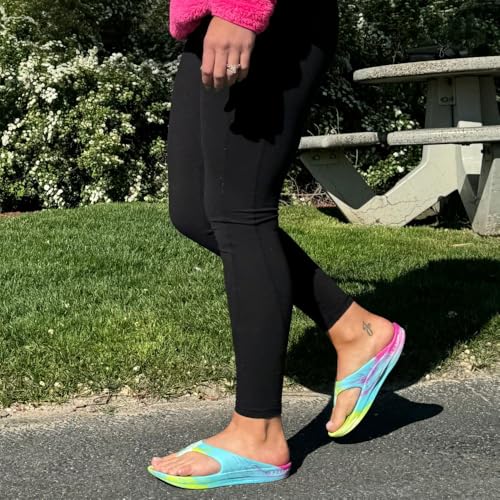 Image of Telic Unisex Adult Energy Flip Flop Arch Support Cushioned Sandals