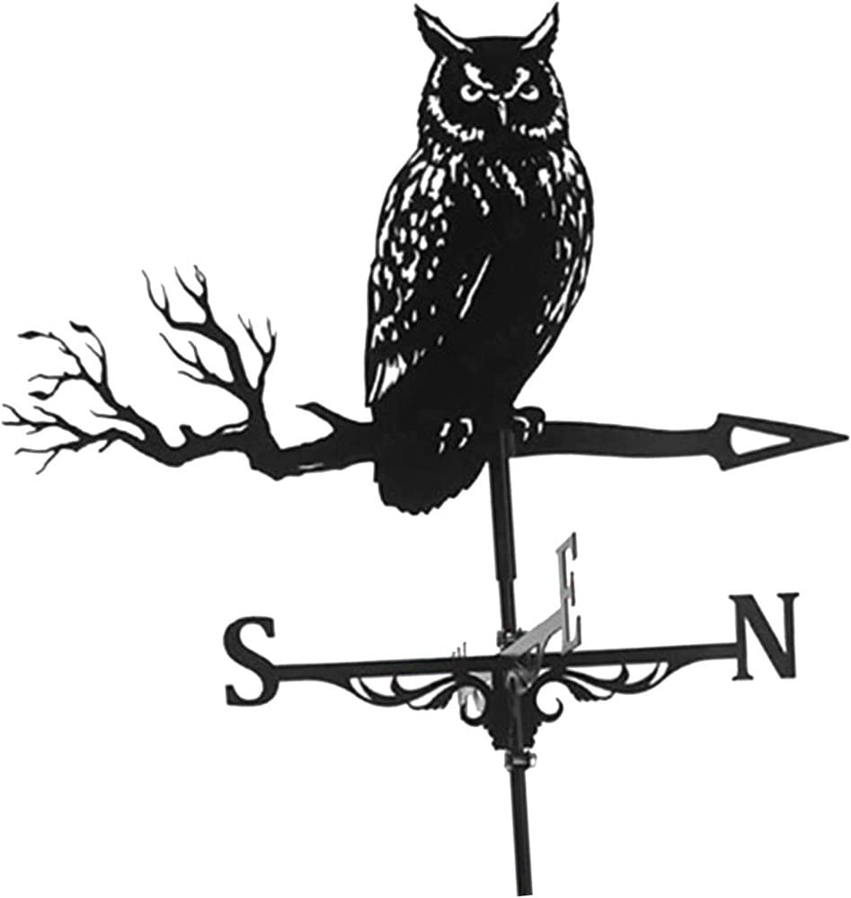 WIQUYBML Metal Weathervane Weather Vane Stake Crafts Ornament