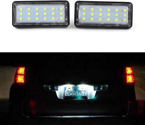 Miniatura 4 de GZYF Luz de matrícula de automóvil para Toyota Land Cruiser J100  Prado J120  J200, Reiz 4D  Mark X 2004-2009, para Lexus LX470 1998-2007, LX570
