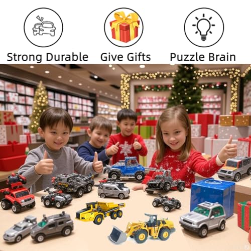 Metal Dump Truck Toy Enhances Realistic Construction Experience,Easy Transport Construction Vehicle Toys for boys,Classic Toys Indoor/Outdoor Play,Die Cast Metal Construction,Ideal Sand/Beach Toy - Image 8
