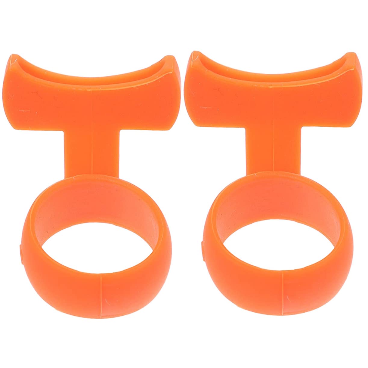 ibasenice 6piezas Cubierta Antideslizante para Púas De Guitarra Accesorios De Aprendizaje para Guitarristas Entrenador De Dedos para Guitarra Soporte Práctico para Principiantes