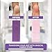 Love Natural Pumice Stone for Feet - Ultimate 2-in-1 Scrubber and Professional Exfoliating Rock for Feet Hands Body Care - Pumice Stone for Dead Skin & Callus Removal (Purple)