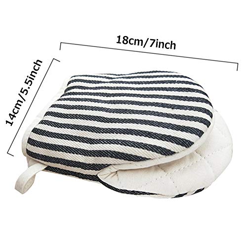 Careme Mini Oven Mitts,2Pk- Heat Resistant Kitchen Gloves To Protect Hands thumb #6