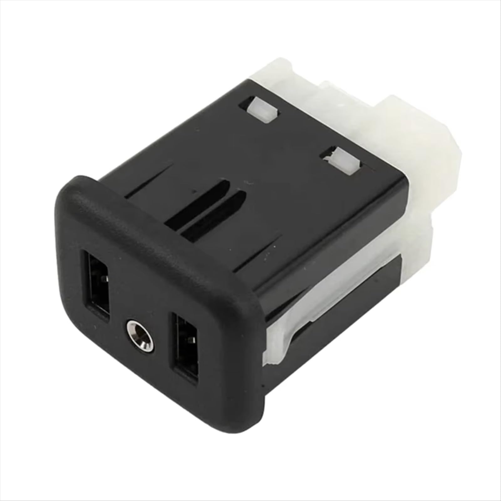 Interruttore Per Auto USB AUX Compatibile Con GMC Per Yukon Per Sierra 2016 2017 Lettore Adattatore Interfaccia AUX Center Console Audio Doppia Porta USB 13519224 Interfaccia Porta Presa AUX