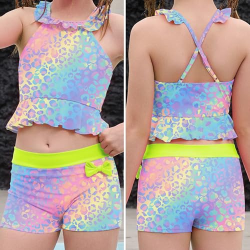 Image of CHILDRENSTAR Little Girls Tankini Swimsuit 2 Pieces Bathing Suit for Kids