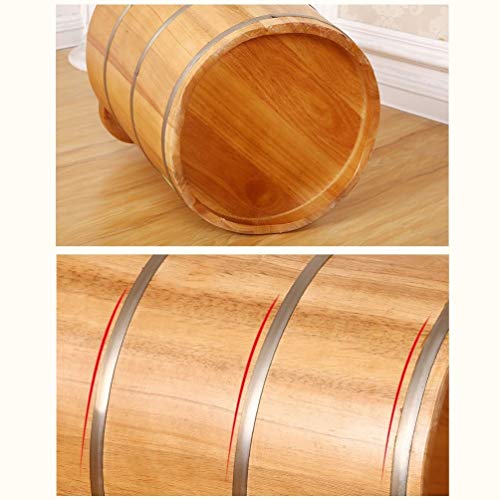 Cubeta de madera para baño de pies spa miniatura 4