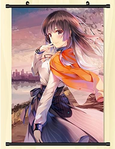 Amazon Wgjbmg 冴えたガールフレンドを育てる方法メグミ加藤アニメスクロールポスターキャンバス絵画和風絵 アニメ漫画ぶら下がっている絵画 Size 70x105cm 27 56x41 34inch アートワーク ポスター オンライン通販