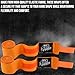 Revansh Sports 180-Inch Mexican Style Hand Wraps – Elasticated for Boxing, MMA, Kickboxing, Muay Thai & Martial Arts | Men & Women (Orange)