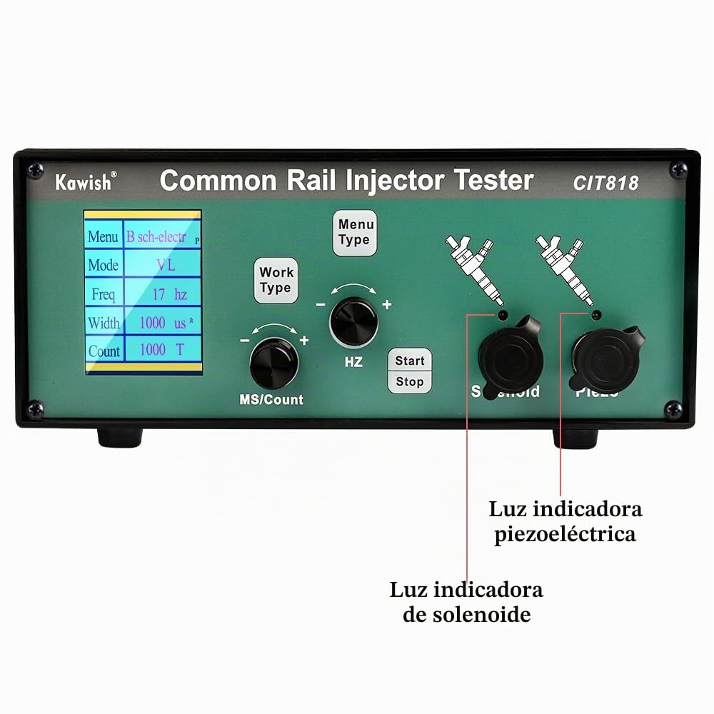 Probador de inyectores Common Rail Probador de inyectores Common Rail diésel Probador de inyectores piezoeléctricos Common Rail