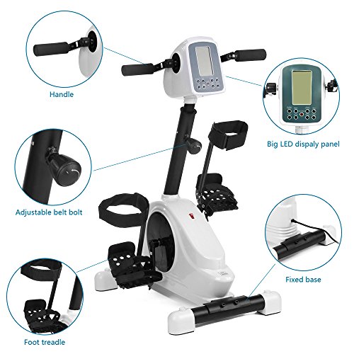 Recumbent Bikes for Seniors Stroke Rehab Bicycle Trainer Motorized