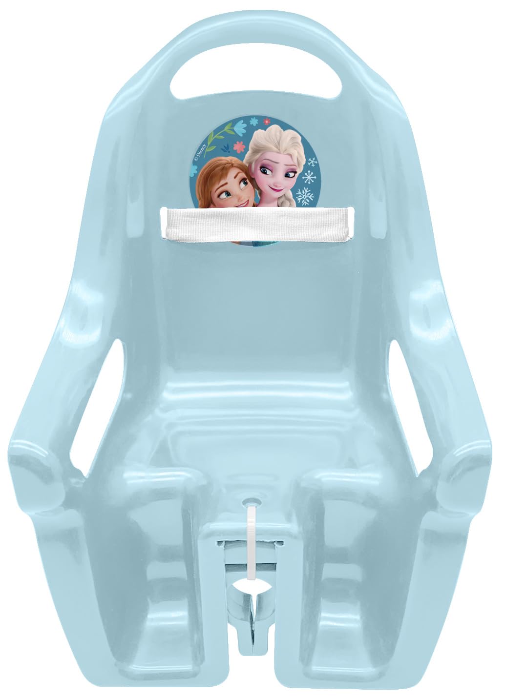 Porta Bambola La Regina delle Neve II Anna Elsa 20 cm Sistema di Fissaggio Universale Blu