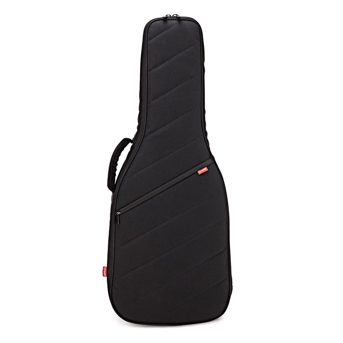 G4M Gepolsterte Headless-Gitarrentasche | Entwickelt für kopflose Gitarren, 5D-Schutzsystem, verstellbarer Halsauflagegurt, große Vordertasche