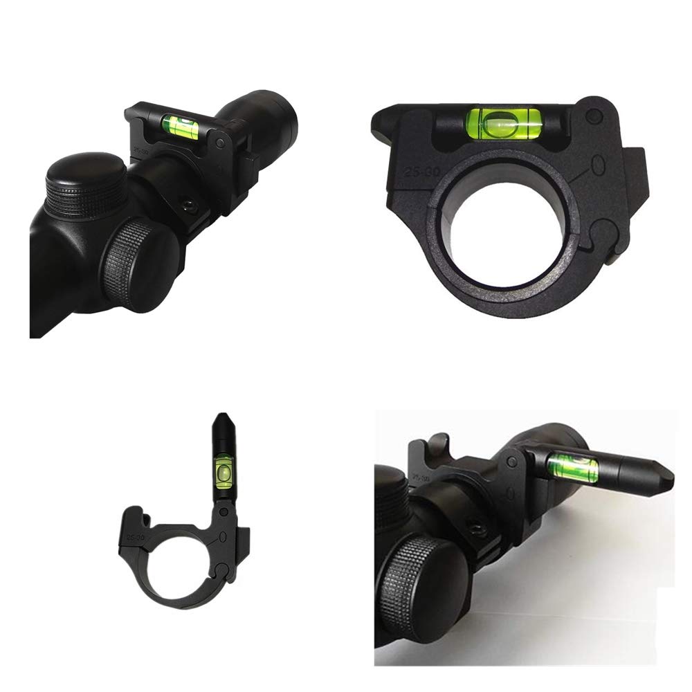 HWZ Tactical Rifle Scope Mount 25.4/30mm Riflescope Tubes Bubble Spirit Level