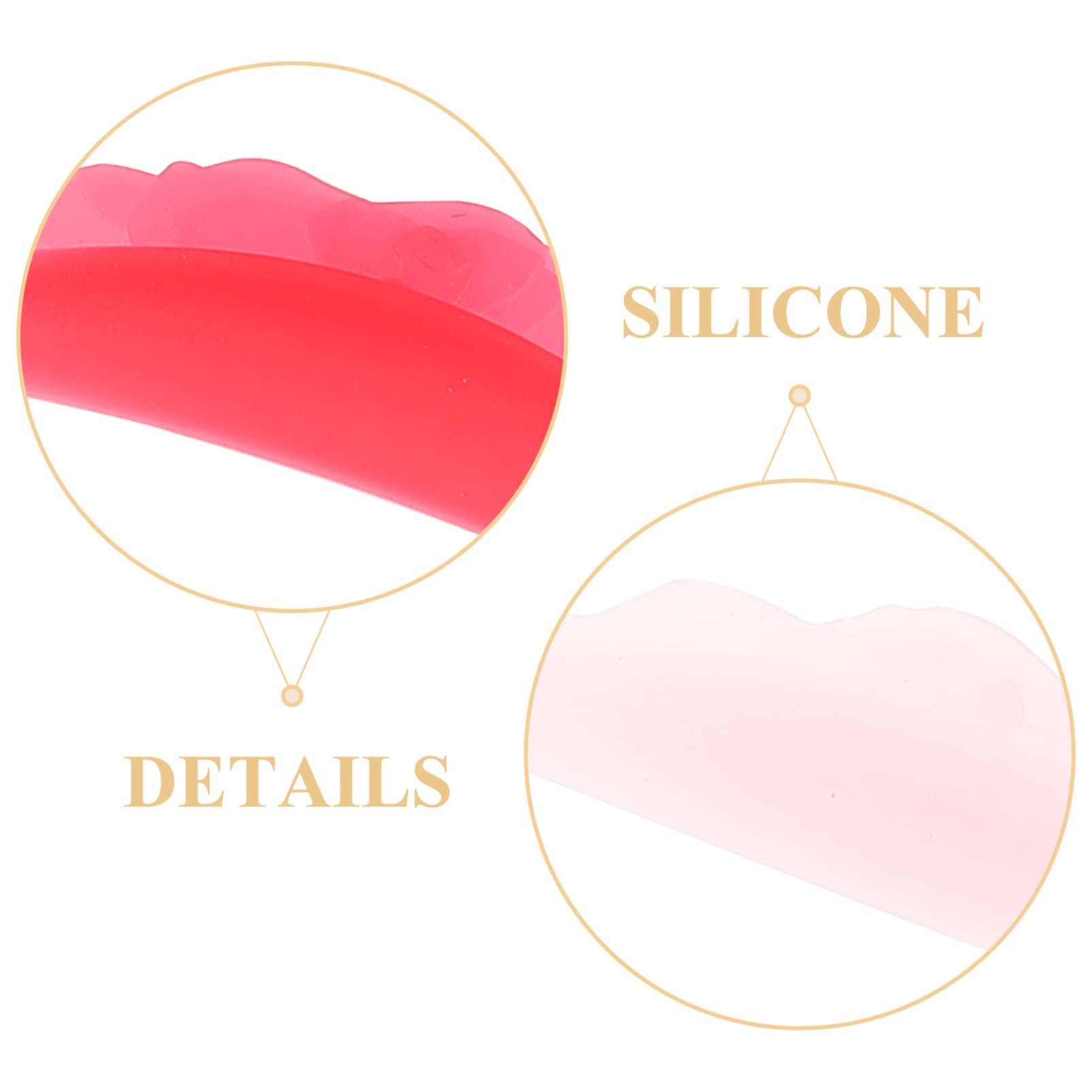 ABOOFAN 40 Paia Guarnizione in Silicone Per Ciglia Atrezzi Gel Di Silice Ciglio