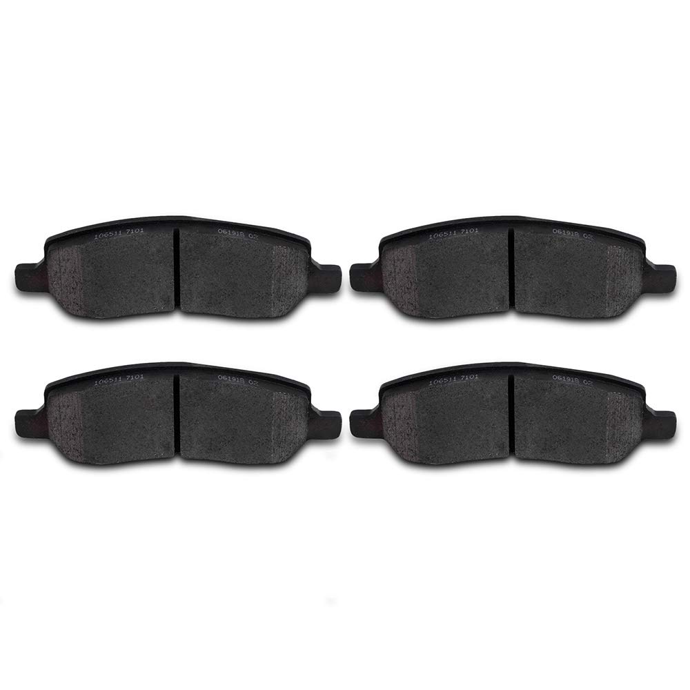 cciyu D1172 Ceramic Rear Brake Pad Set Fit For 2006-2011 For Buick Lucerne,2006-2011 For Cadillac DTS