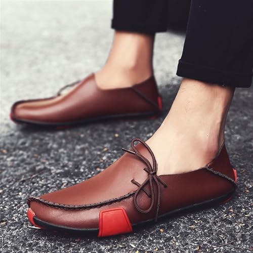 Dress Shoes for Men Men's Leather Loafers Comfortable Casual Shoes for Everyday Wear3