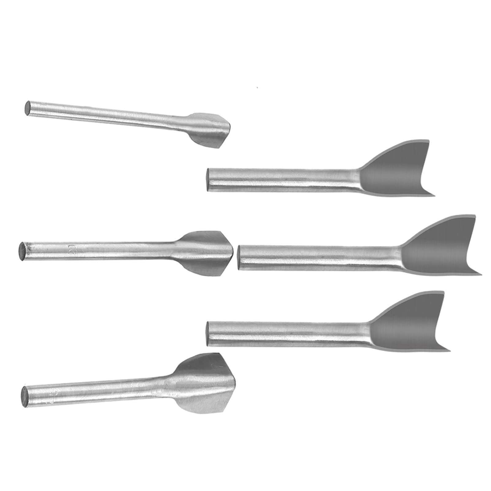 Strap Punch 12×8×4 6Pcs Set DIY Leather Carft V Shape Punch Belt End Cutter for Home Leather Sewing 15-40Mm - Image 4