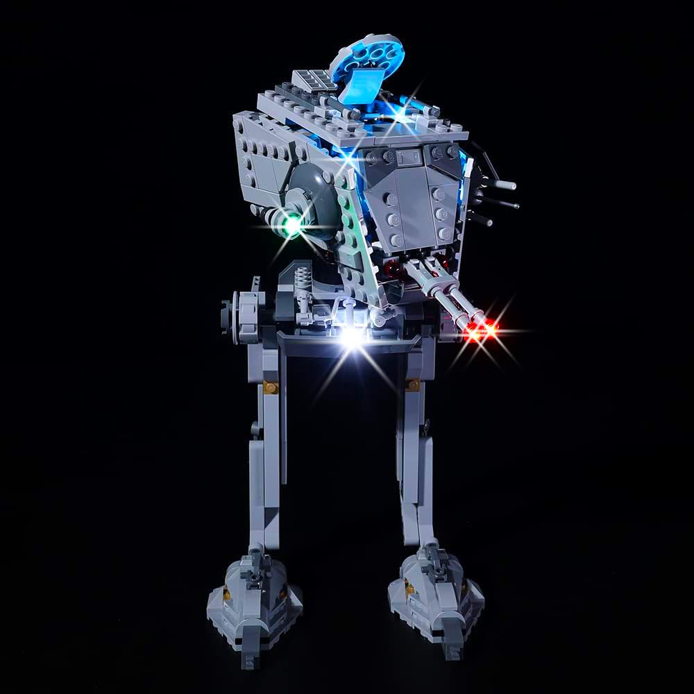 Kyglaring LED Lighting Kit Only Lights Set Designed for Lego Star Wars Hoth at-ST 75322 Model Building Set - Without Lego Set (Classic Version)