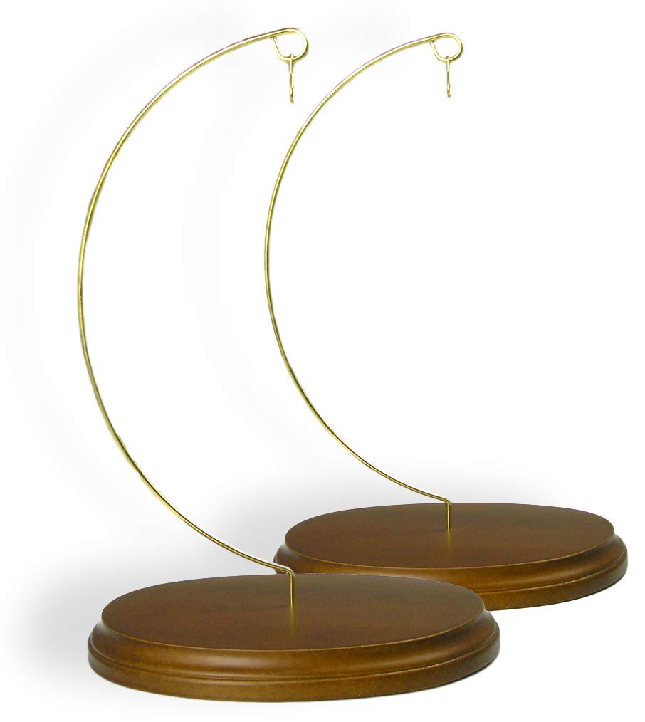 Wood Base Ornament Stands Set of 27 Inch Ornament Holder