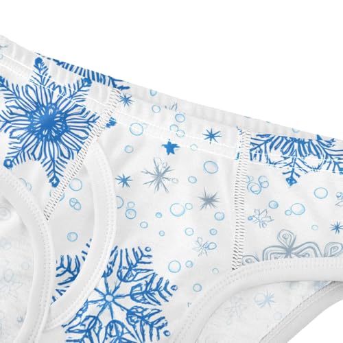 Christmas Snowflakes Blue Toddler Boy's Underwear 2T 202c11484