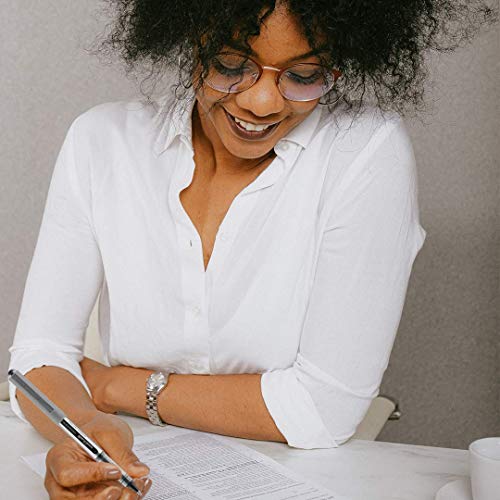 Uniball Vision Rollerball Pens With 0.7Mm Fine Point, Blue, 12 Count #TOP4