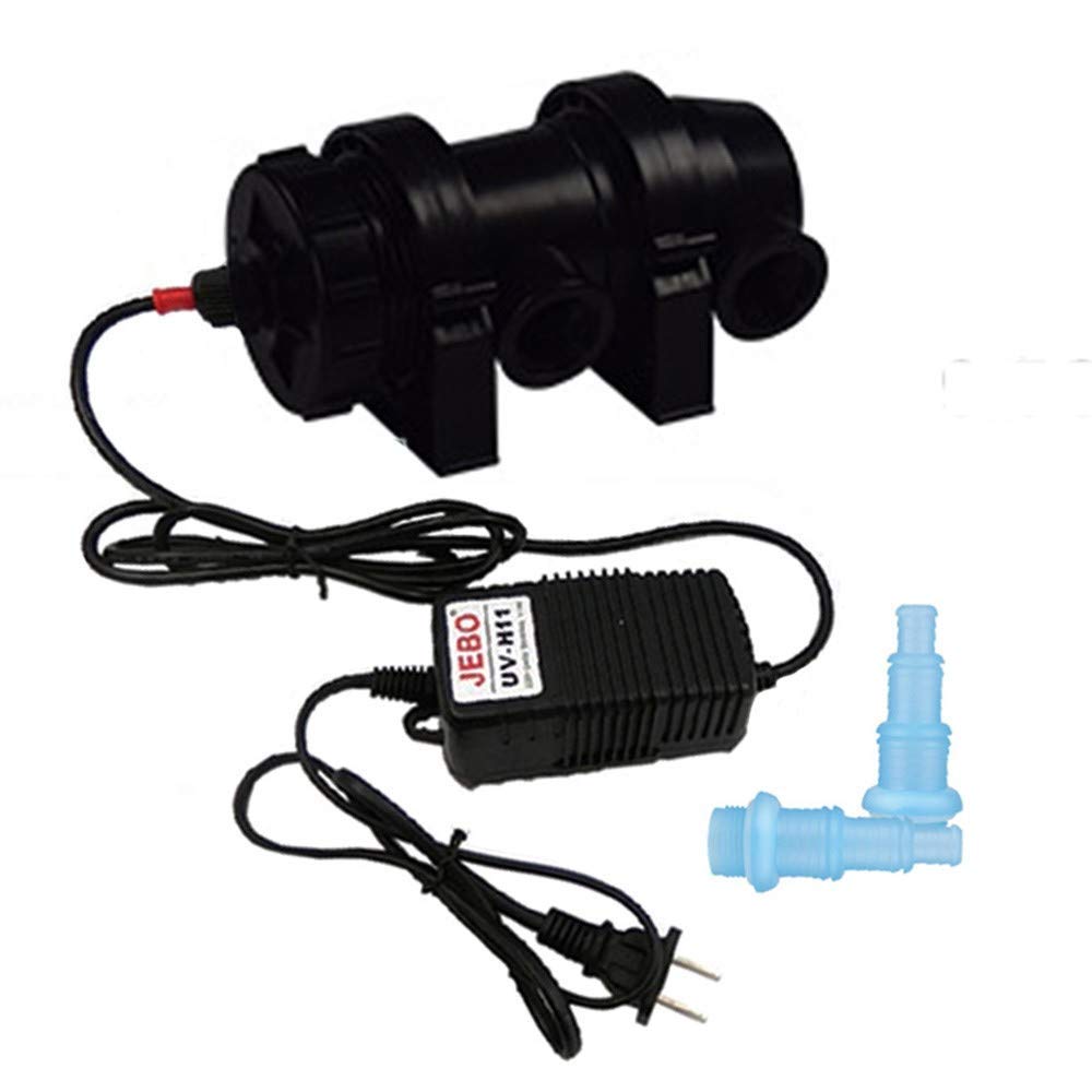 UV Clarificador Filtro,clarificador Agua Estanque Filtro Luz para Limpiar Acuarios de Agua Piscinas Pecera