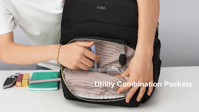 Invicta Jelek School Backpack, Pink, Double Compartment With PC Pocket