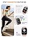 paybay Smart Watch for Women Men - Answer/Make Call, Fitness Tracker Smartwatch for Android iPhone Compatible, Heart Rate Monitor Sleep Female Cycle, 110+ Sports Modes Step Counter (Blush Pink, 1.83)