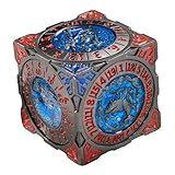 Metal Dice Spinner,3D Handheld 7-in-1 Mechanical dice,All in one dice for DND Collection DM & Player RPG MTG