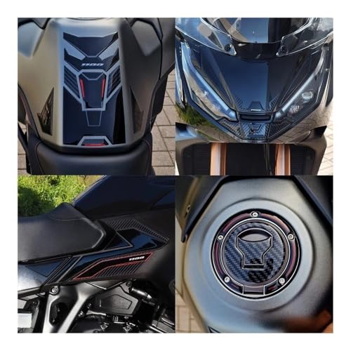 Kit protection réservoir NT1100 2025 avec traitement résine antidérapant - 3