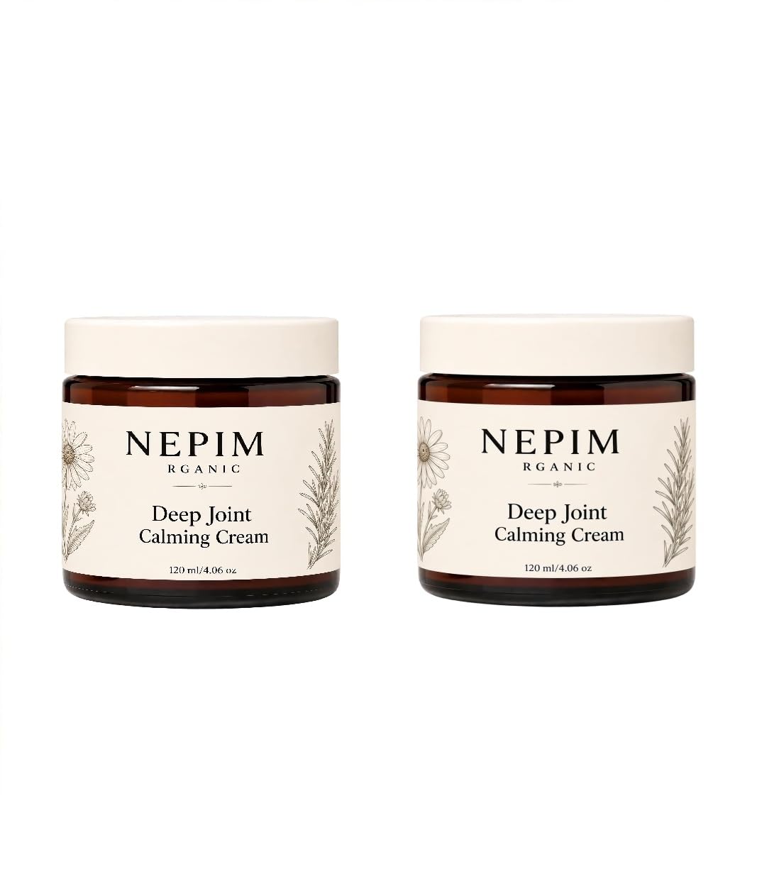 Crema lenitiva per articolazioni, 2 pezzi | Crema idratante da massaggio per il corpo, per spalle, ginocchia, gomiti e schiena, 120 ml, 4.06 oz