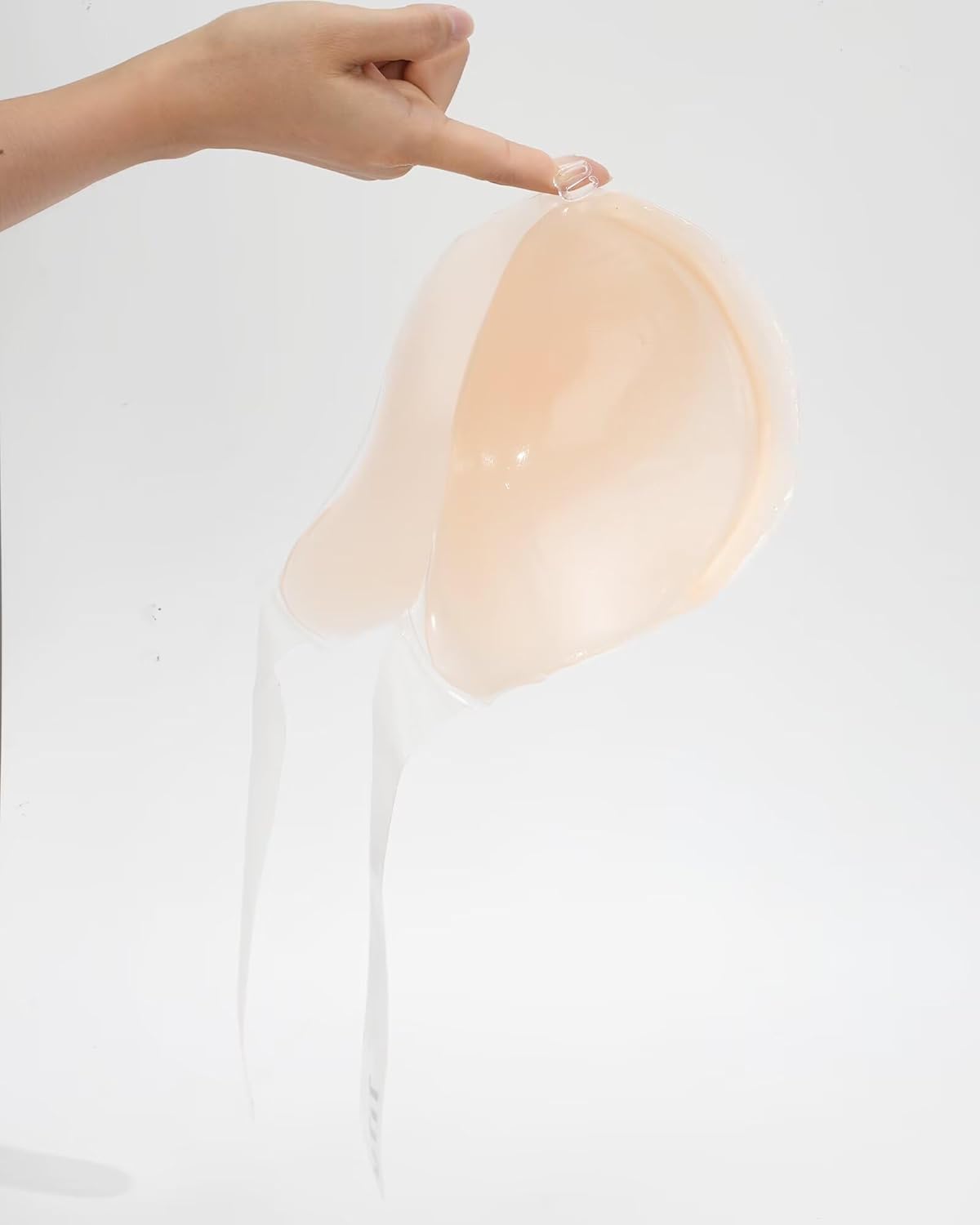 Invisible Lift Bra Sticky Strapless - Backless Strapless Bra Push Up Sticky Adhesive Breast Lift Silicone Bras - Image 7