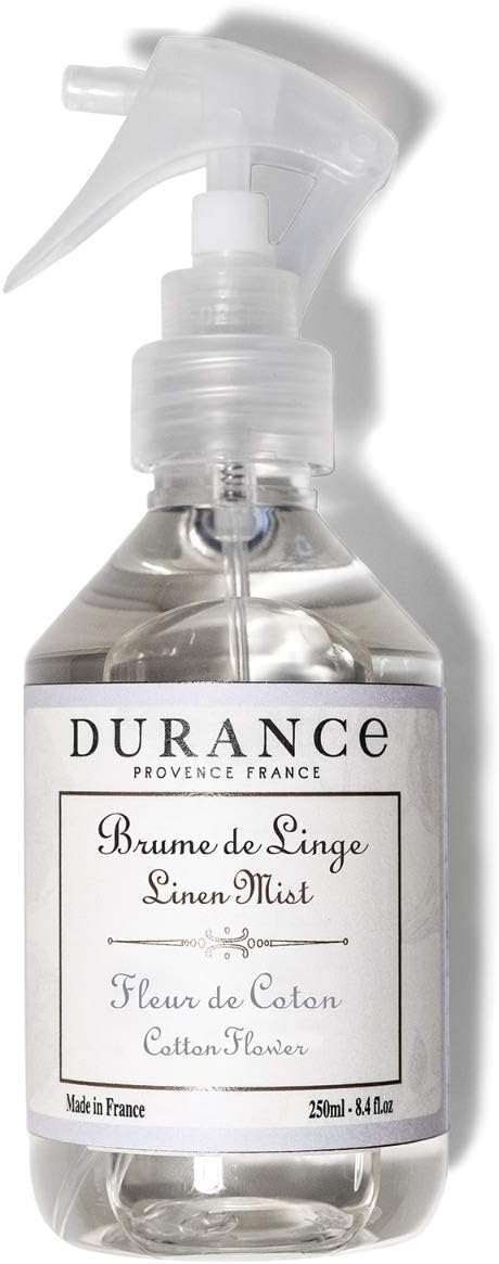Durance Linen Mist 250ml (Cotton Flower)