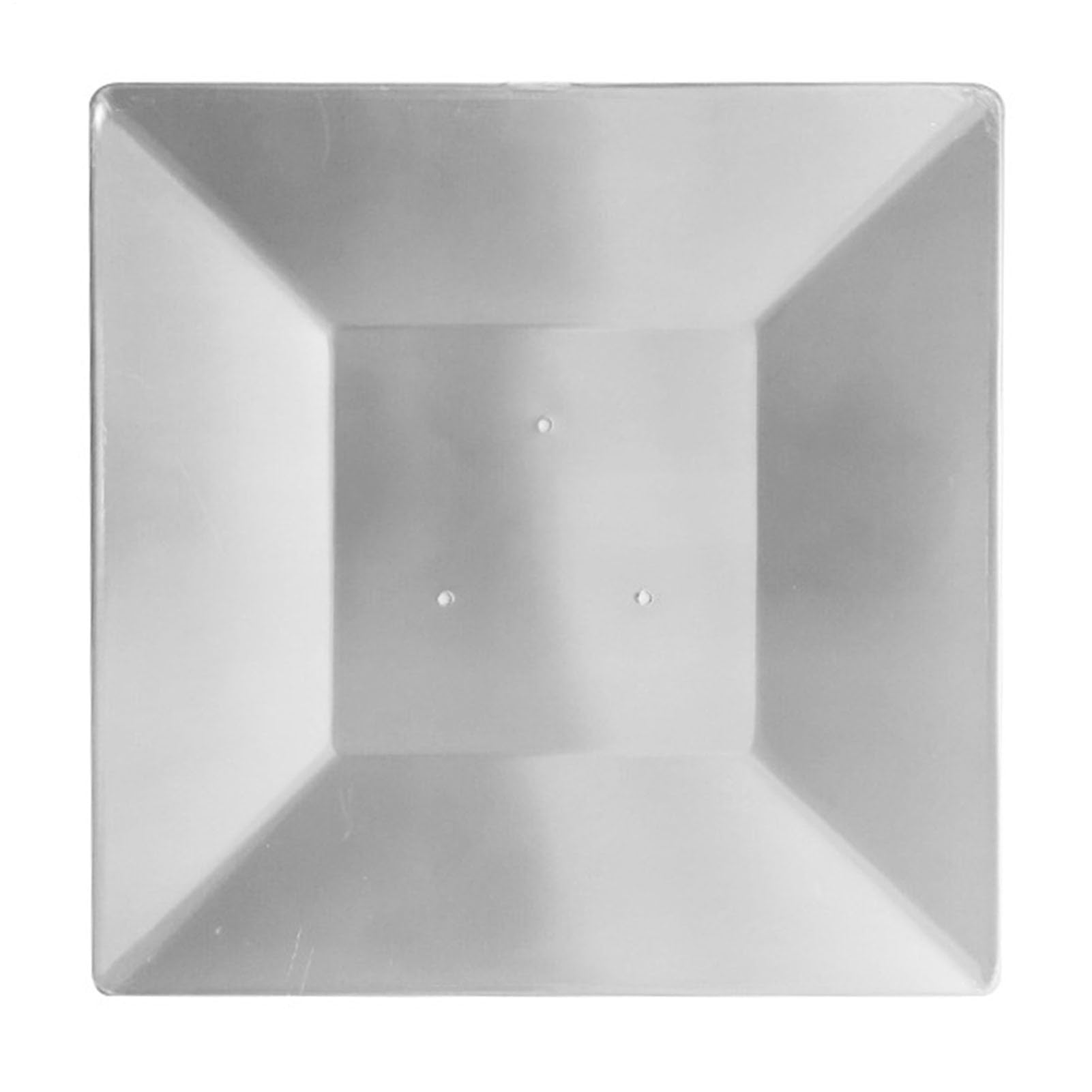 Patio Heater Top Reflector Sign - Square Heat Deflexktrate for Pyramid Heaters Universal Outdoor Replacement Cover with Pre-born Holes, Durable Aluminium Cover for 4-Sided Glass Tube