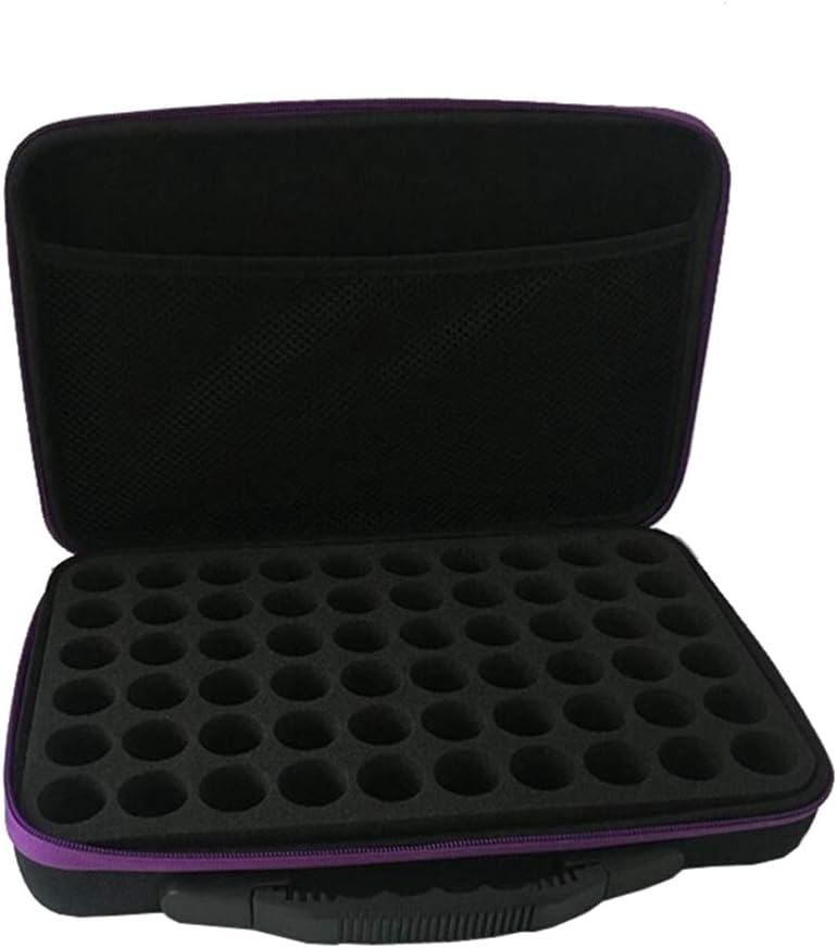 Organizing Box Bottles Essential Oil Storage Carrying Case Travel Box for 15ml Oils Bin Organizer