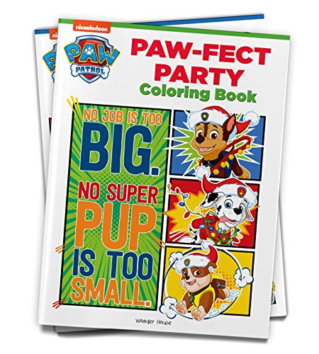 Paw-fect Party Malbuch für Kinder mit Paw Patrol