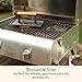 Cuisinart Cast Iron Grill Press with Wooden Handle, Heavy Duty Nonstick Rectangle Burger Press with Wood Handle, Perfect Grill Accessory for Steak, Bacon, Paninis and More