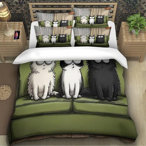 Housse de couette capybara King microfibre résistante de haute qualité avec fermeture
