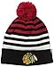 NHL Youth Yipes Cuff Knit with Pom