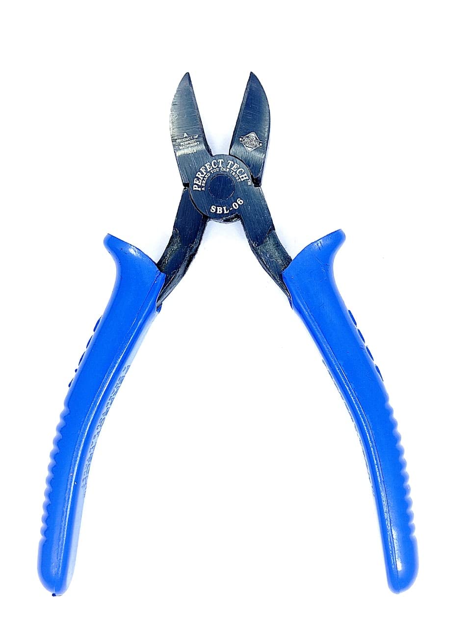 PERFECT TECH Combination Side Cutting Plier 6 Inch | Cutting Plier Tool Kit | Anti-Rust Properties For Gripping | Holding And Cutting Wires | Industrial & Plumber Hand Tools | Pliers For Home Tool Kit | Pliers For Electronic Repair | Hardware Tools For Home Use | Shock Proof Grip | Length: 150 mm / 6 INCH (SBL-06 Blue)