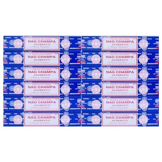 XtraX Undergroundfashion Satya Nagchampa Incense Baquetas (15gms X 12 Paquetes)
