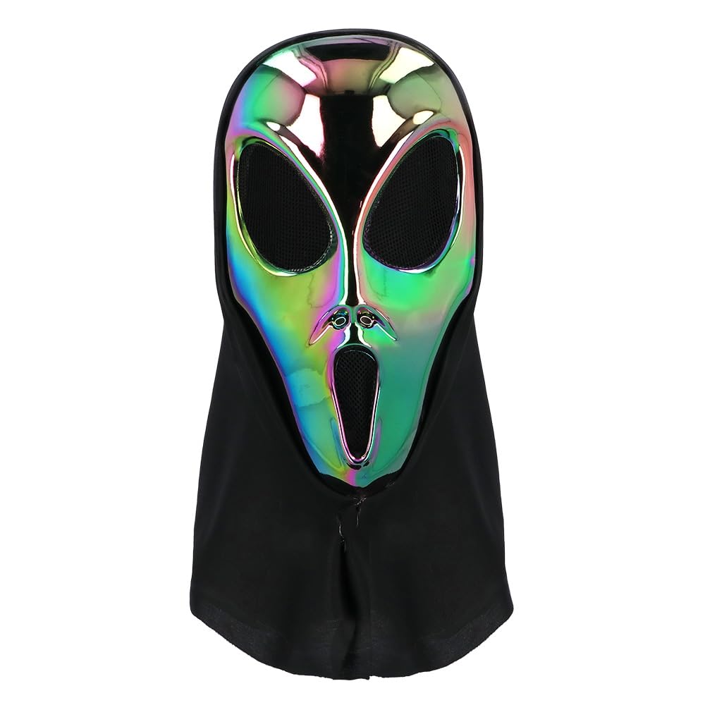Boland - Face Mask with Hood, Mask for Costumes, Halloween and Carnival