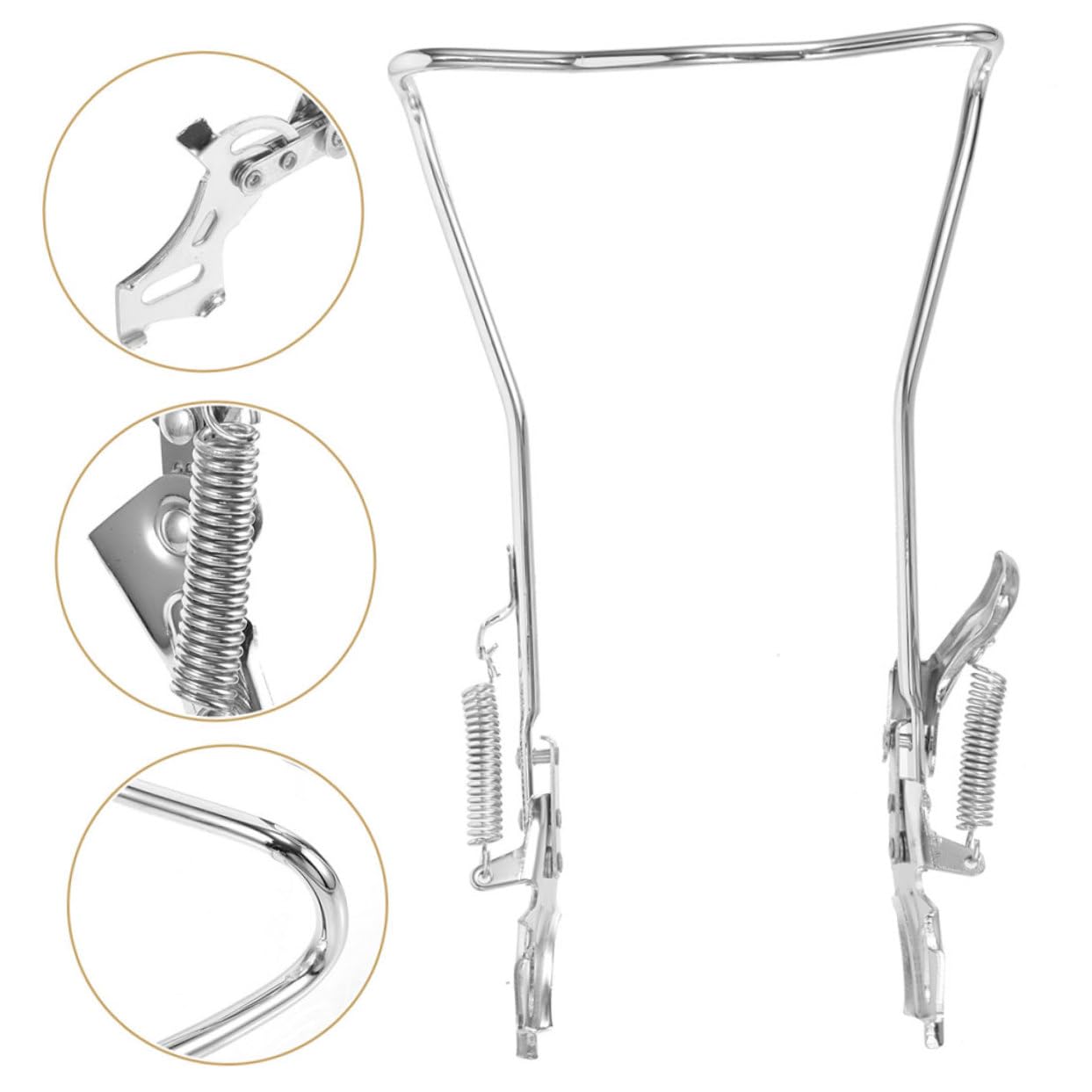 BESTonZON Cavalletto per Bici Cavalletto Laterale Sostitutivo per Bicicletta Adulto Mountain Bike Strada Accessorio Installazione Semplice Stabile Affidabile