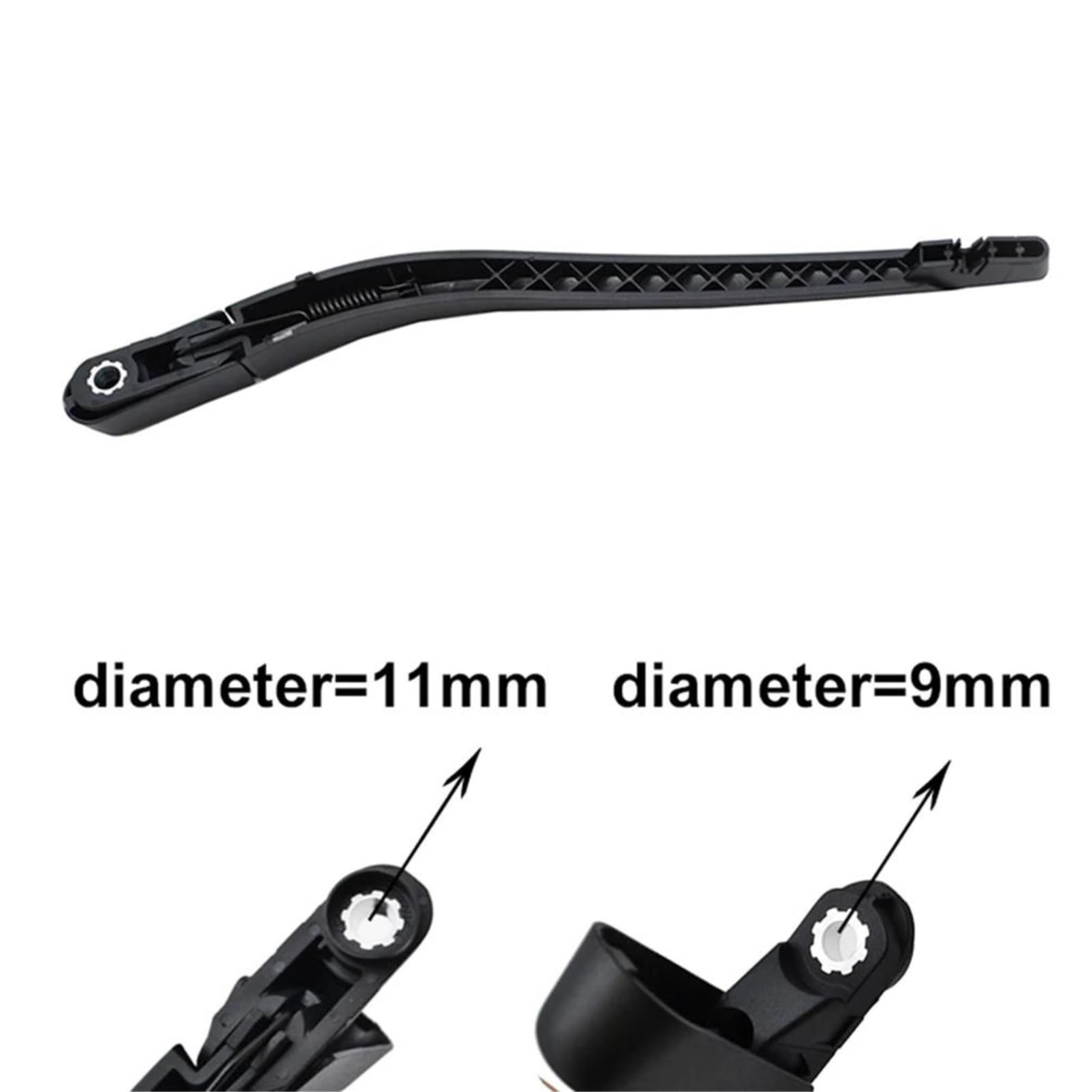 Kit Set Braccio E Spazzola Tergicristallo Posteriore da 12" per Citroen C1 MK1 2005-2014 Parabrezza Parabrezza Portellone Posteriore Finestrino Spazzola Antipioggia Tergicristallo