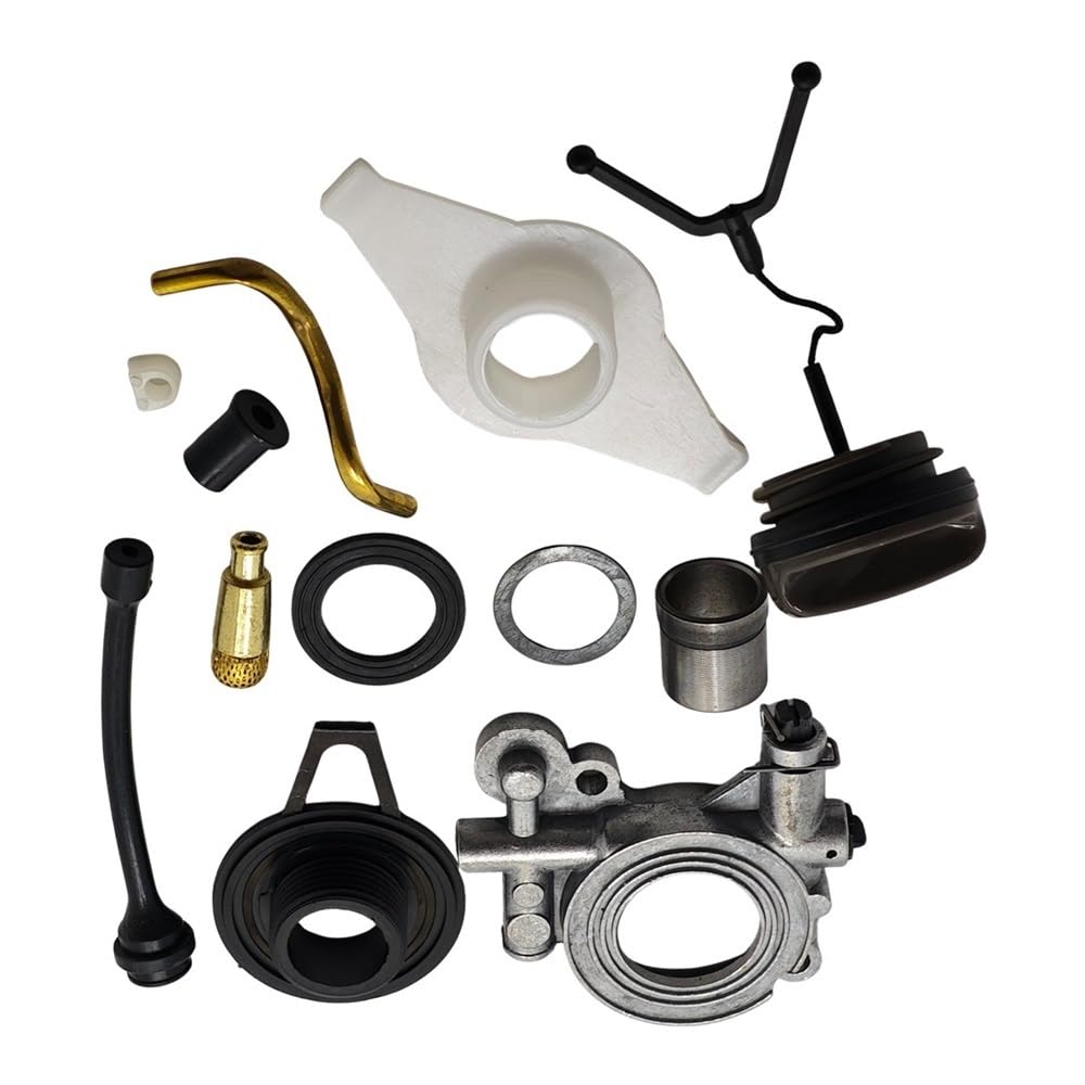 Kit de bomba de aceite para motosierra Husqvarna 372XP 365 372 y 362 con engranaje de tornillo