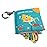 Fish Baby Books Toys, Touch Feel Cloth Crinkle Books for Babies, Infant Toys 0-6, 6-12, 12-18 Months,Early Learning Education Toys,Shower Baby Christmas Gifts for Boys Girls,Teething,Mirror,Shark