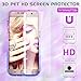 LeYi Compatible with Funda Samsung Galaxy S7 Edge Silicona Purpurina Carcasa con...