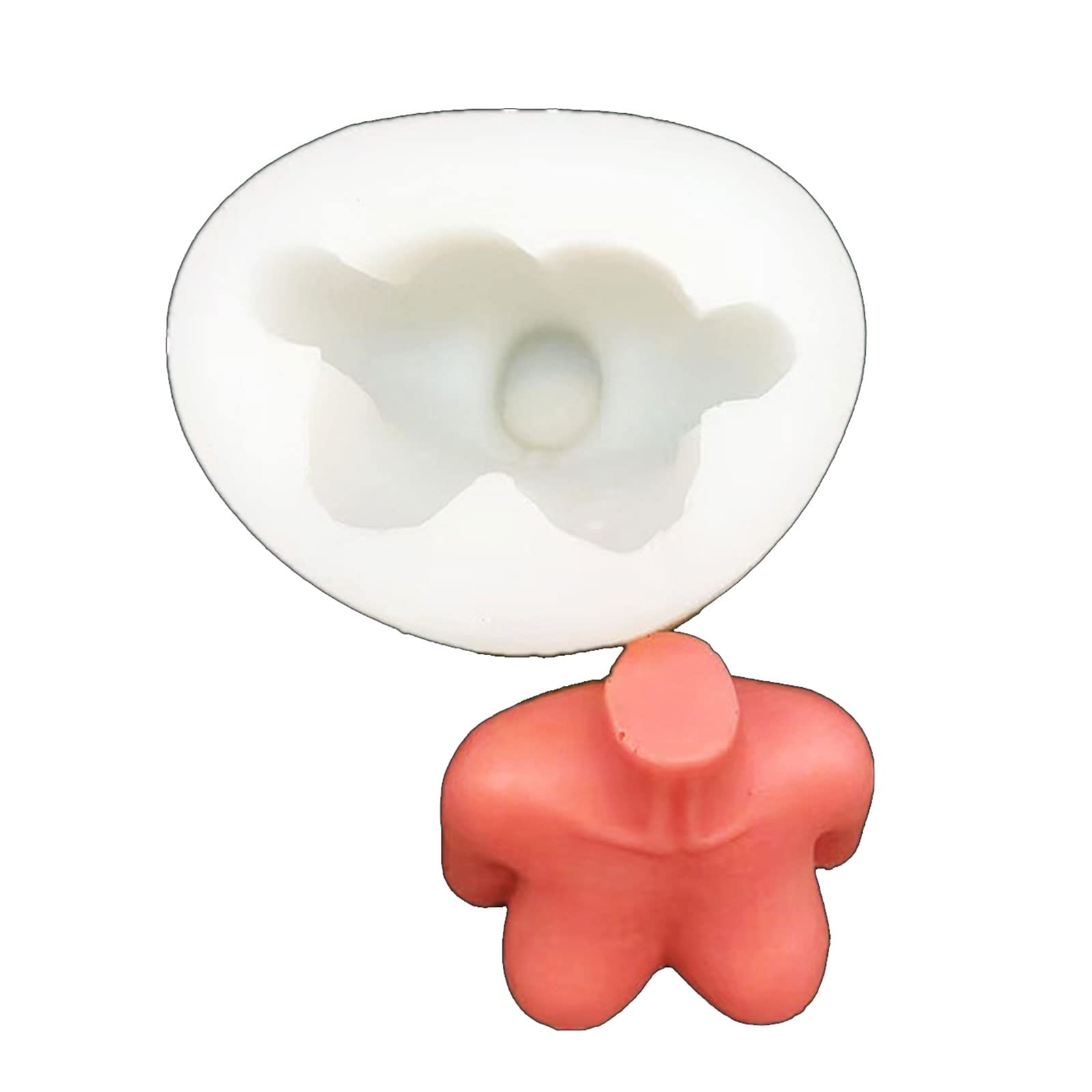 Kalttoy Silicone Fondant Mold Female Upper Body Chocolate Sugar Craft Mold Soap Resin Tools Gift Cookie Silicone Molds