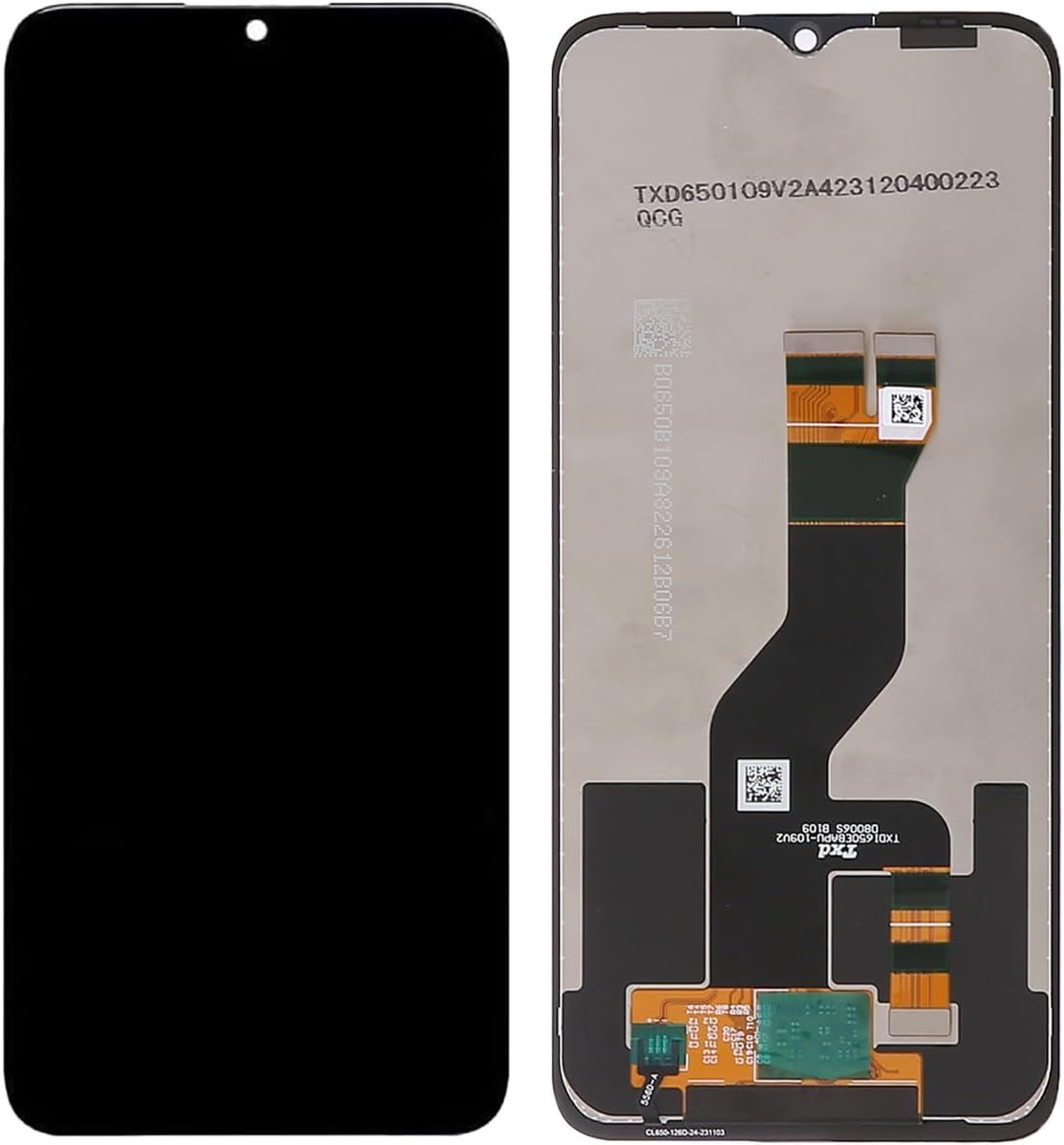 LCD Screen Display Touch Digitizer Assembly Replacement for Cricket Icon 5 AT&T Motivate 4 LCD Screen SL112A 6.5"